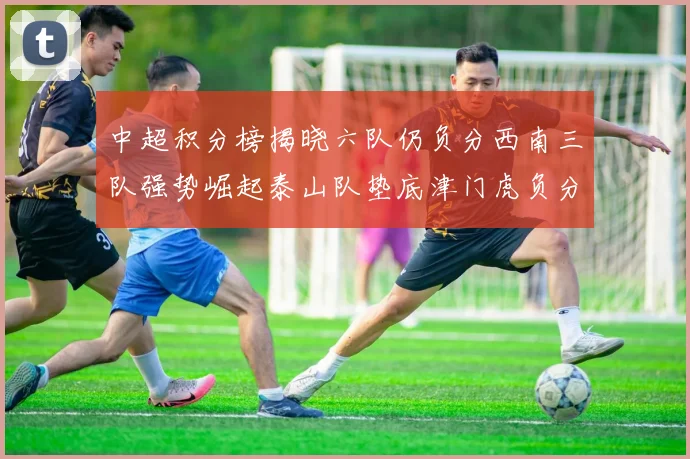 中超积分榜揭晓六队仍负分西南三队强势崛起泰山队垫底津门虎负分严重